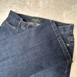 Lauren Ralph Lauren Womens Size 10 Classic Midcalf Cropped Blue Jeans Stretch‎